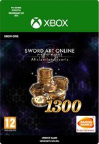 Sword Art Online Alicization Lycoris 1300 SAO Coins - Xbox One download