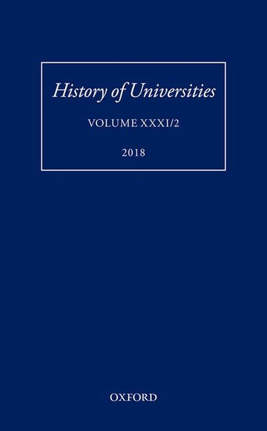 History of Universities Series - History of Universities - cover