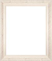 Barok Spiegel Wit 60x80 cm – Daliah – brocante spiegel wit – spiegel groot wit – Witte Spiegel – Perfecthomeshop