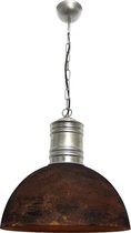 BRILLIANT lamp Frieda hanglamp 41cm roestkleurig | 1x A60, E27, 60W, geschikt voor standaardlampen (niet inbegrepen) | Schaal A ++ tot E | Ketting kan worden ingekort