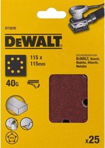 DeWALT DT3030 P40 Schuurpapier 1/4 Velcro VE=25