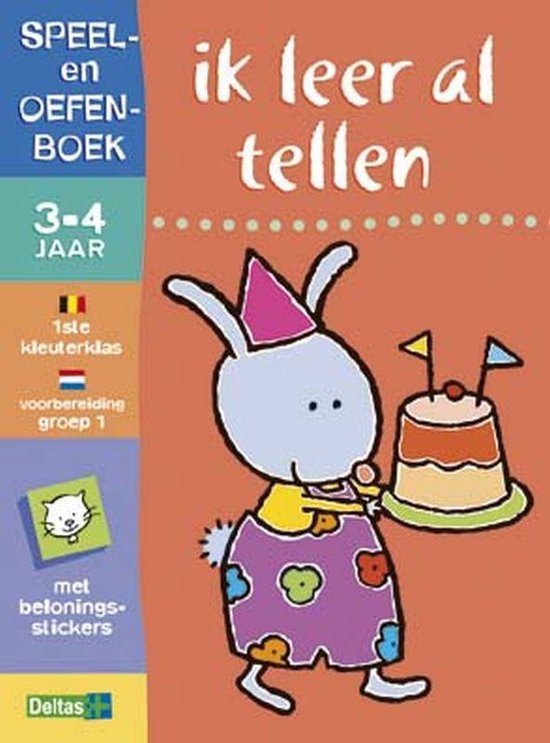 Cover van het boek 'Speel- en oefenboek 3-4jr / Ik leer al tellen' van  Znu