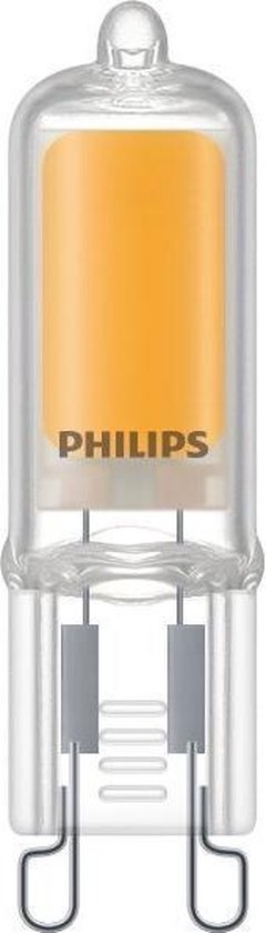 Philips LED lamp G9 Lichtbron - Warm wit - 2W = 25W - Ø 13,5 mm - 2 stuks |  bol.com