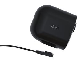 Arlo magnetische stroomkabel voor binnen (zwart) - STROOMKABEL - Arlo Gecertficieerd Accessoire - 2,4 m magnetische stroomkabel - Compatibel met Arlo Ultra 2 (+XL), Pro 5, pro 4 (+XL), Pro 3, Go 2 beveiligingscamera's & floodlight - VMA5001C-100EUS