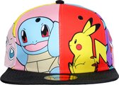 Pokémon - Pikachu muliti PopArt Casquette snapback