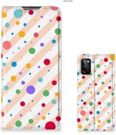 Leuk Hoesje Samsung Galaxy A41 Smart Cover Dots