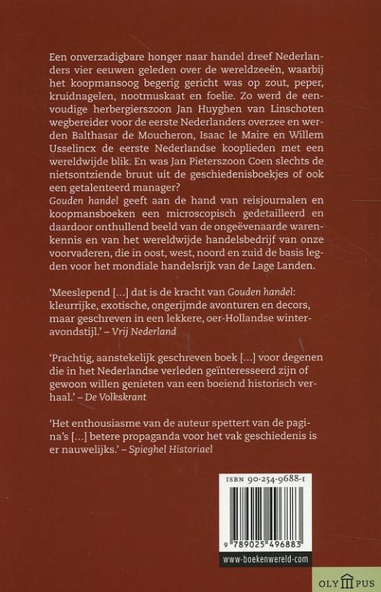 Achterkant van een boek met tekst en ISBN-streepjescode.