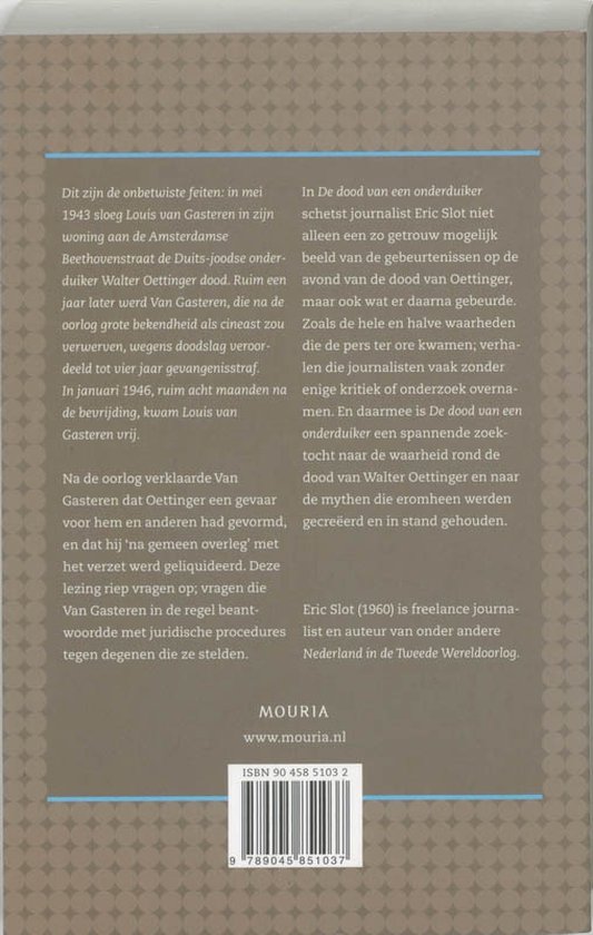 De Dood Van Een Onderduiker