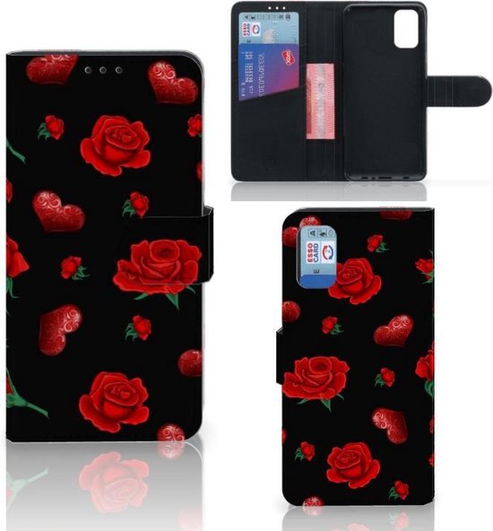 Wallet Book Case Samsung Galaxy A41 Smartphone Hoesje Valentijnscadeau