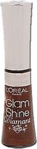 L’Oréal Paris Glam Shine Diamant lipgloss 169 Brown Carat.