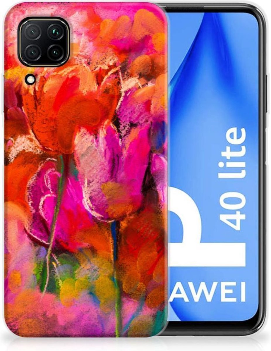 Hoesje maken Huawei P40 Lite Tulips