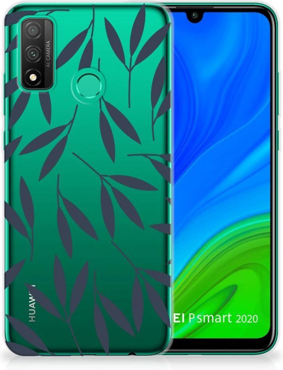 Huawei P Smart 2020 TPU Case Leaves Blue
