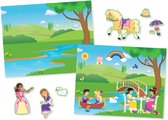 Melissa & Doug Stickerboek met herbruikbare stickers Prinsessen Kasteel - 175 Stickers