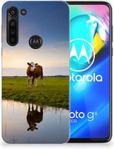 GSM Hoesje Motorola Moto G8 Power Backcase TPU Siliconen Hoesje Koe