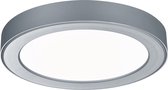 LED Plafondlamp - Inbouw - Trion Jonimo - 18W - Warm Wit 3000K - Rond - Mat Titaan - Kunststof - BSE