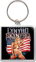 Lynyrd Skynyrd - American Flag Sleutelhanger - Multicolours