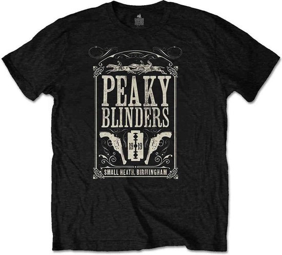 Peaky Blinders - Soundtrack Heren T-shirt - XL - Zwart