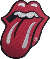 The Rolling Stones Patch Classic Tongue Rood
