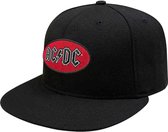 AC/DC Snapback Pet Oval Logo Zwart