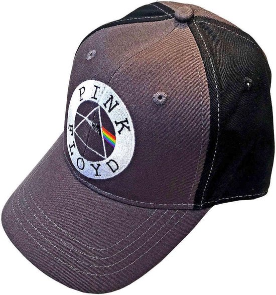 Casquette de baseball Pink Floyd Circle Logo Gris / Noir