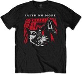 Faith No More Heren Tshirt -XL- King For A Day Zwart