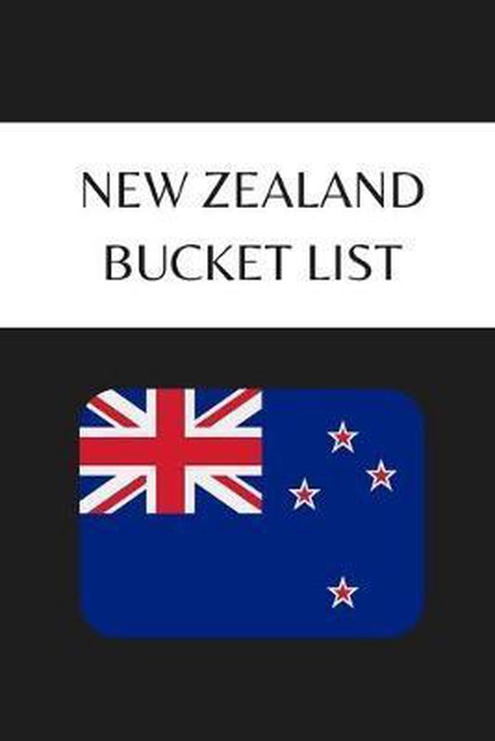 New Zealand Bucket List Novelty Bucket List Themed Notebook, Mayer