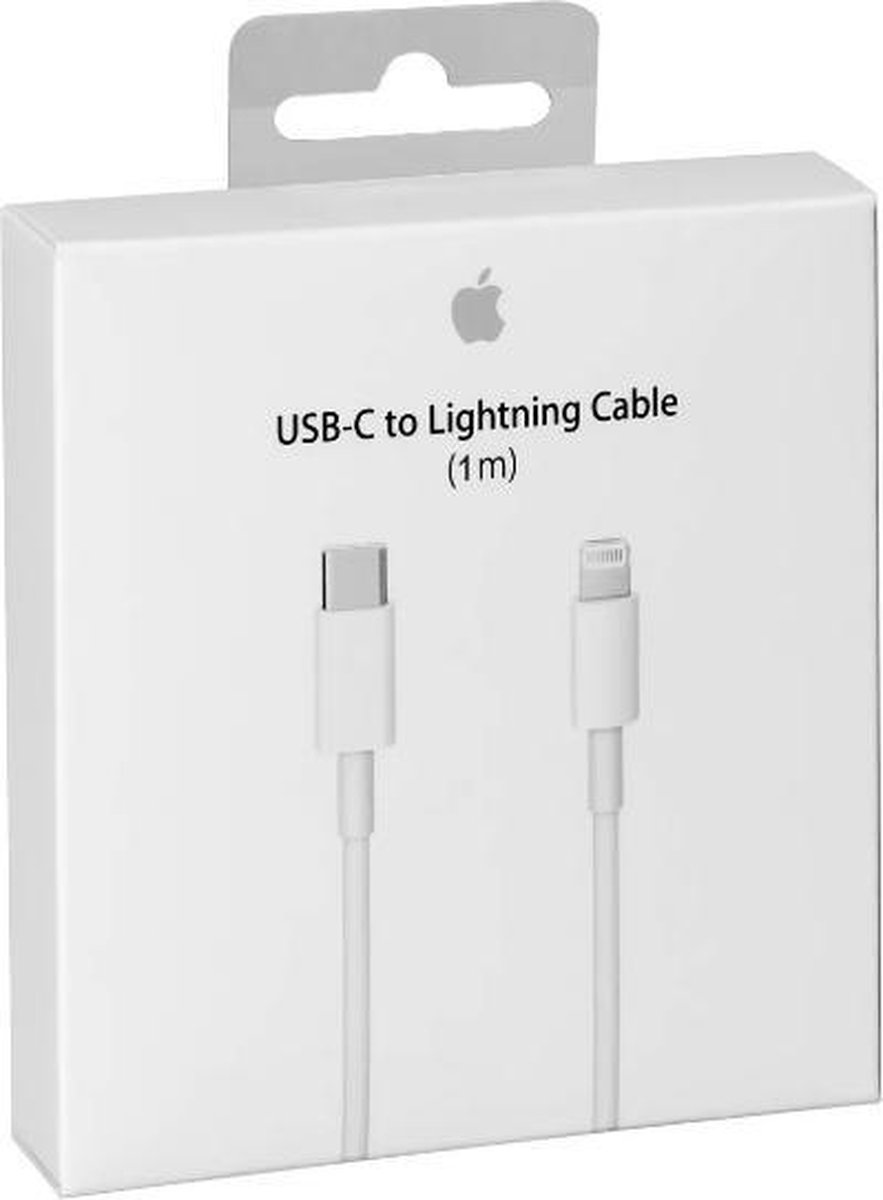 Câble Apple White USB-C vers Lightning 1 mètre | bol