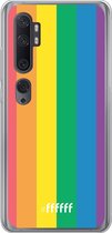 Xiaomi Mi Note 10 Hoesje Transparant TPU Case - #LGBT #ffffff