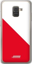 Samsung Galaxy A8 (2018) Hoesje Transparant TPU Case - FC Utrecht #ffffff