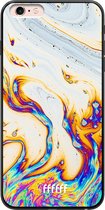 iPhone 6s Plus Hoesje TPU Case - Bubble Texture #ffffff