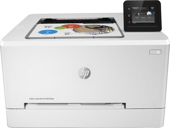 paneel animatie Gelijkwaardig HP Color LaserJet Pro M255dw - Kleuren laserprinter | bol.com