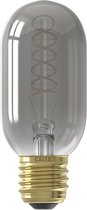 CALEX - LED Lamp - LED Buislamp - Filament - E27 Fitting - Dimbaar - 4W - Warm Wit 2100K - Titanium - BES LED