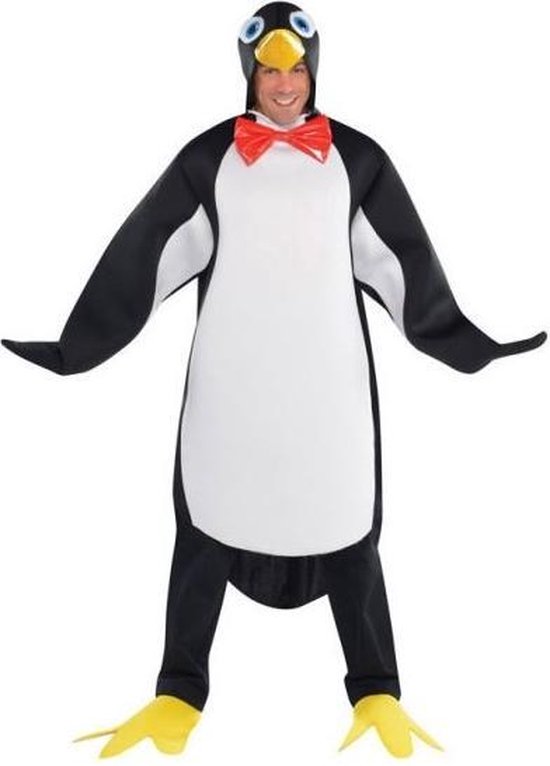Amscan Kostuum Pinguïn Heren Polyester Zwart/wit Maat M/l