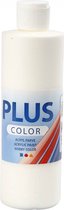Plus Color acrylverf, 250 ml, off white