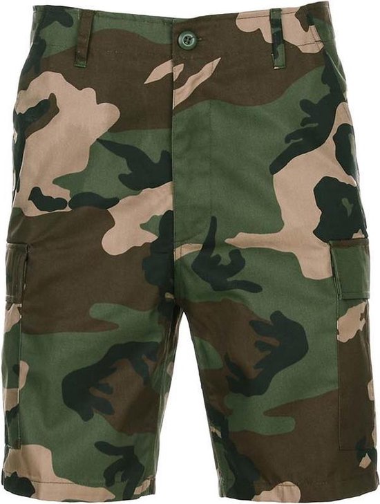 Shorts met camouflage print L | bol