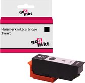 Go4inkt compatible met Epson 33XL, T3351 bk inkt cartridge zwart