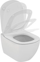 Ideal Standard Tesi wand wc keramiek Aquablade 53,5x36,5cm wit met wc zitting softclose wit