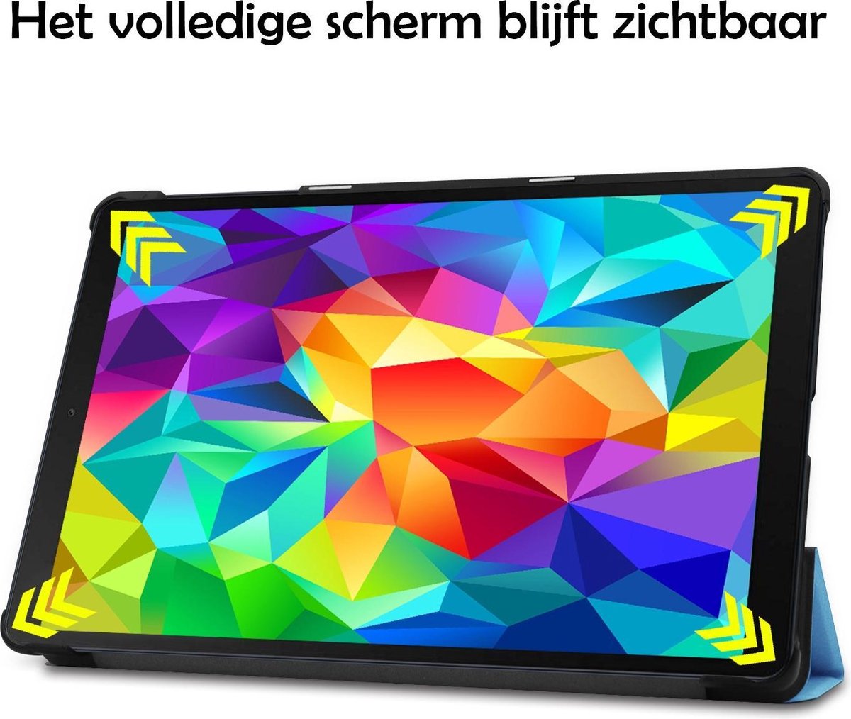 Samsung Galaxy Tab A 10.1 2019 Avec Protecteur D'écran - Blauw Clair