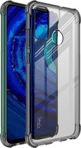 Huawei P Smart 2020 Hoesje TPU met Screenprotector Grijs