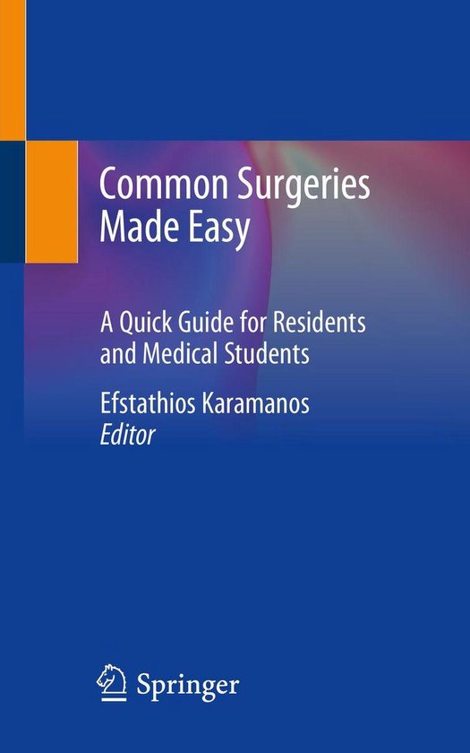 Medicine (R0) - Common Surgeries Made Easy - cover