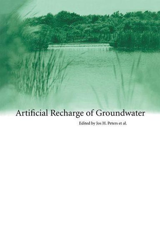Artificial Recharge of Groundwater - cover