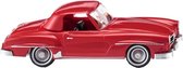 Wiking Miniatuurauto Mb 190 Sl Coupé 1:87 Rood