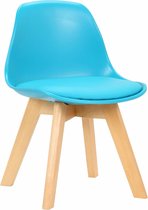Clp Lindi Kinderstoel - Kunstleer - Blauw
