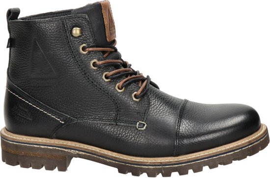 Gaastra Cape Mid heren veterboot - Zwart - Maat 45 | bol.com
