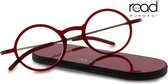Read Eyewear CHAP33R Ultem leesbril +1.50 - Mat rood - Aluminium