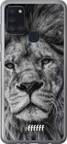 Samsung Galaxy A21s Hoesje Transparant TPU Case - Kimba #ffffff