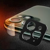 Achtercamera Lensbescherming Ring Cover + Achtercamera Lens Beschermfolie Set voor iPhone 11 Pro / 11 Pro Max (Zwart)