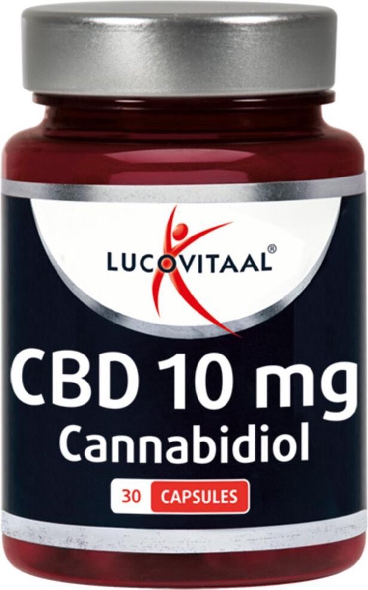 Lucovitaal CBD 10 milligram Cannabidiol Voedigssupplement