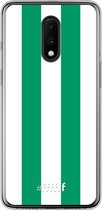 OnePlus 7 Hoesje Transparant TPU Case - FC Groningen #ffffff