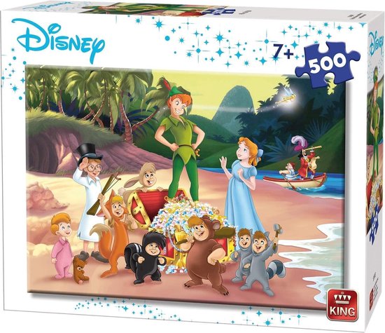 Disney King Puzzel - Peter Pan 500 st. kinderen en volwassenen -- 48 x 34  cm | bol
